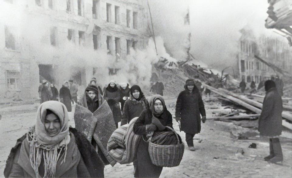 belagringen av leningrad andra varldskriget